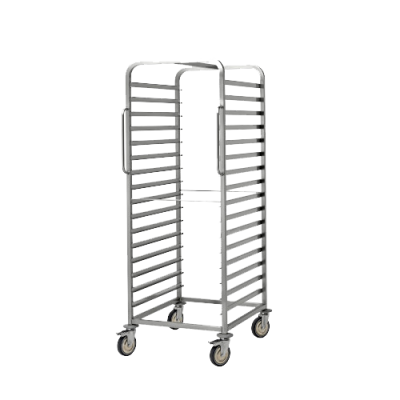 Carrello Porta Bacinelle Su Guide Per 16 Bacinelle